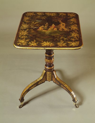 George III Tripod-Tisch von English School